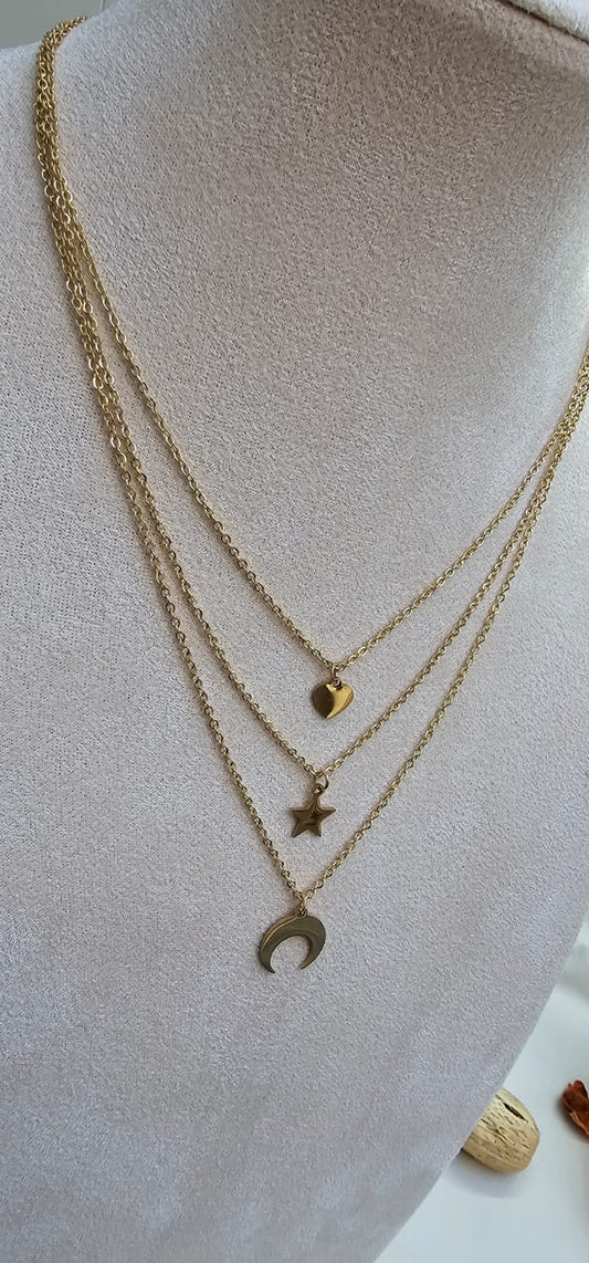 Celestial Harmony Layered Necklace